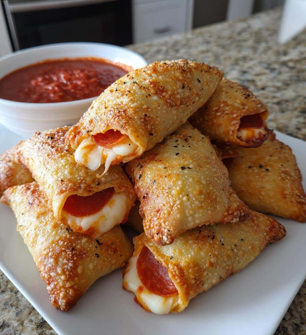 Air Fryer Pizza Rolls - Pepperoni: 5-Minute Deliciousness 4 Air Fryer Pizza Rolls - Pepperoni - detail 1