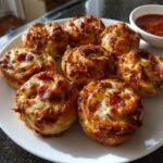 Air Fryer Pizza Rolls - Pepperoni