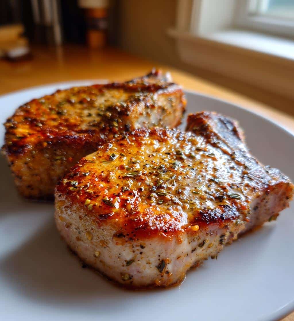 Air Fryer Pork Chops Thick Cut