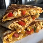Air Fryer Quesadilla Chicken