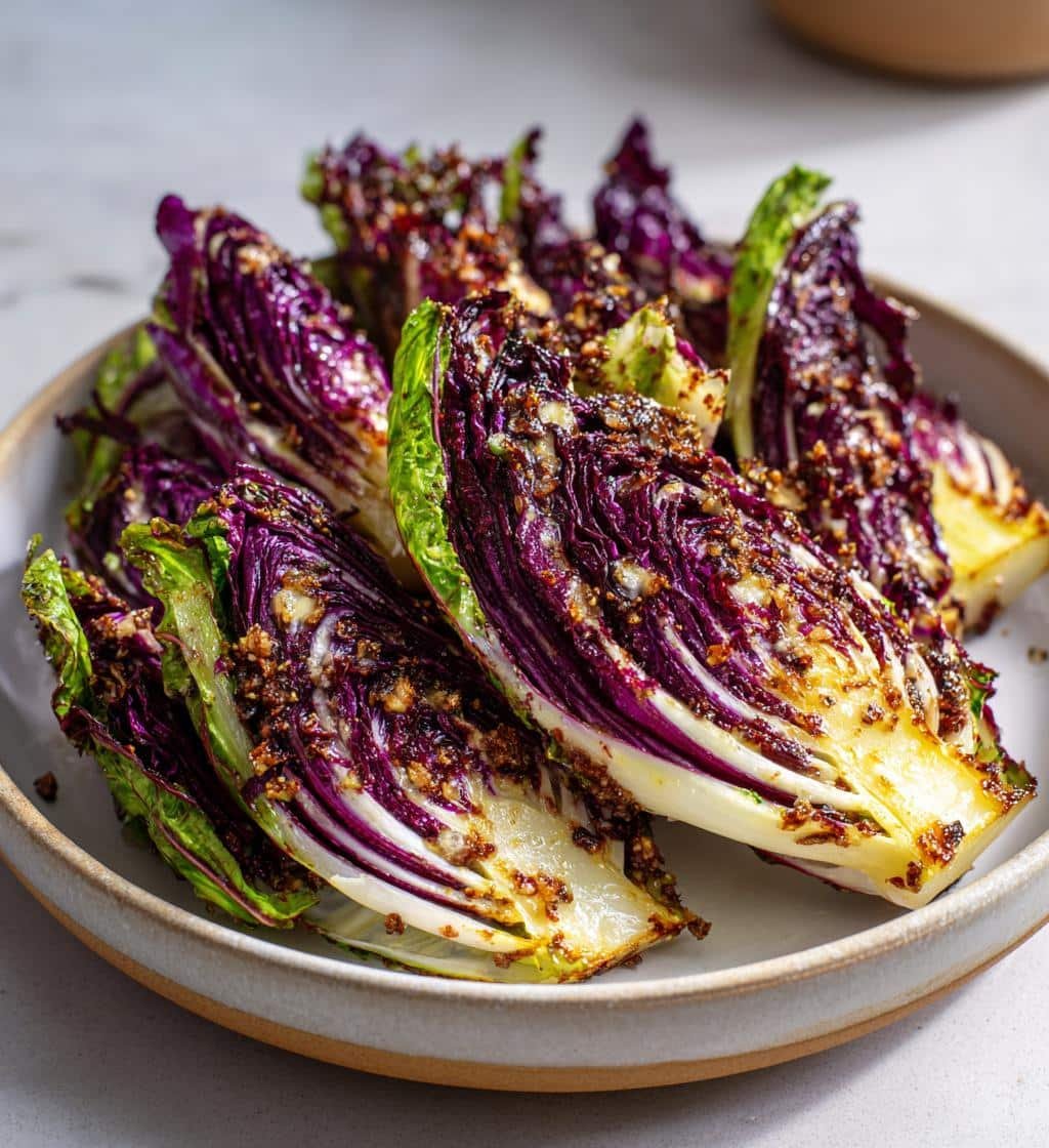 Air Fryer Radicchio Chips - detail 1
