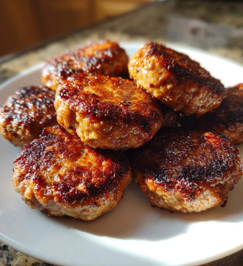 Air Fryer Sausage Patties Breakfast - detail 1