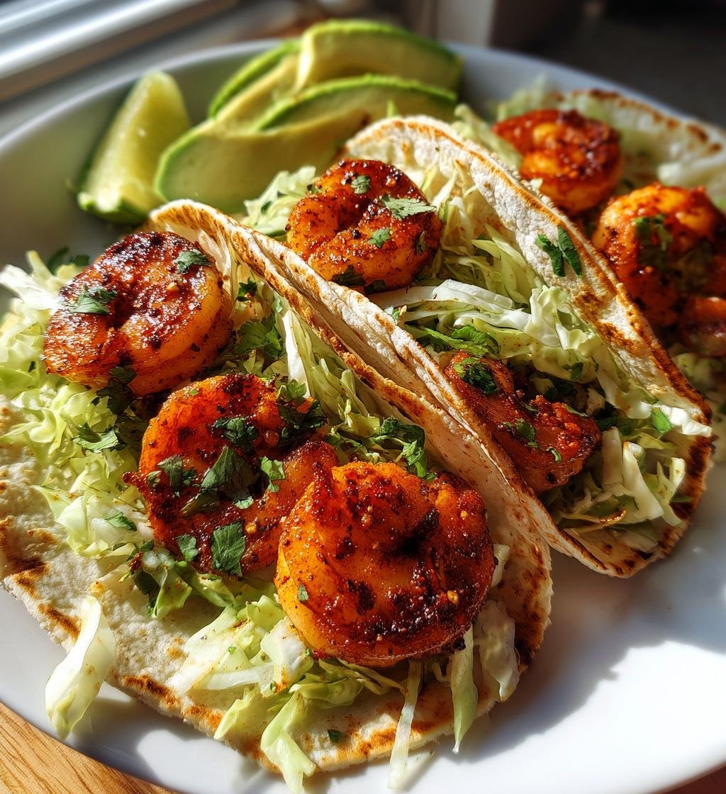Air Fryer Shrimp Tacos Garlic Lime - detail 1