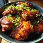 Air Fryer Soy Garlic Chicken Thighs