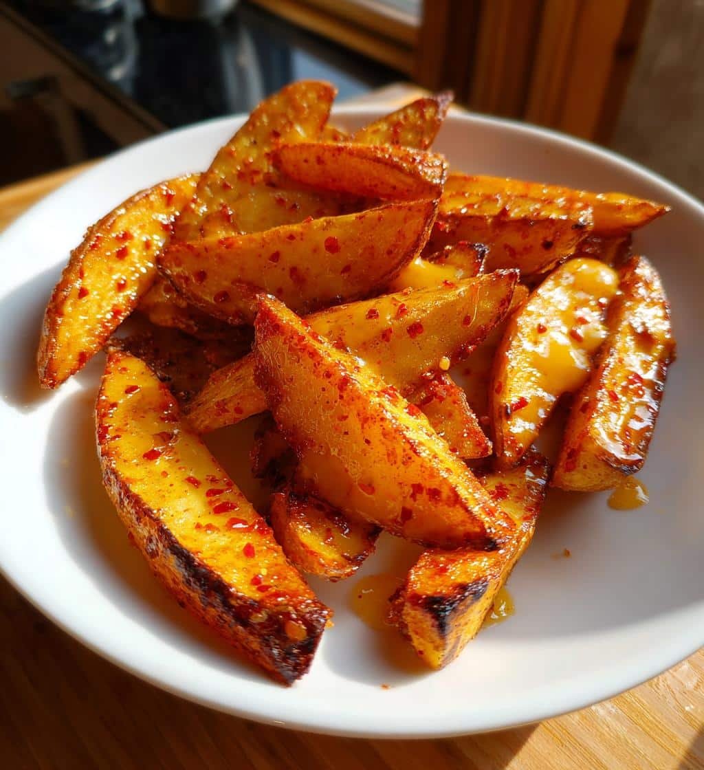 Air Fryer Spicy Lime Mayo Wedges