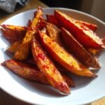 Air Fryer Spicy Sriracha Honey Glazed Wedges