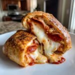 Air Fryer Stromboli Grilled Cheese Roll