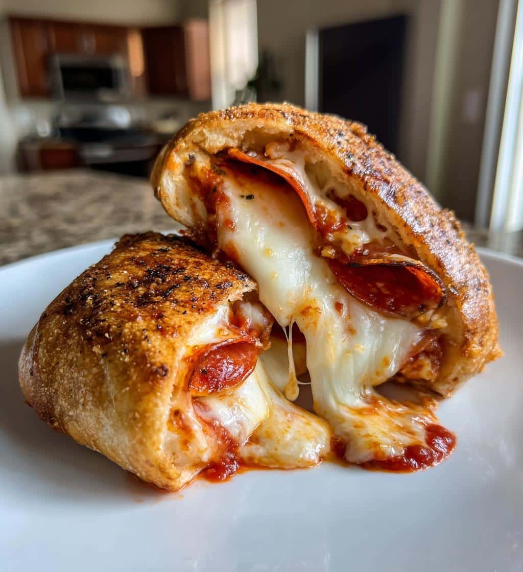 Air Fryer Stromboli Grilled Cheese Roll