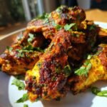 Air Fryer Thai Green Curry Wings