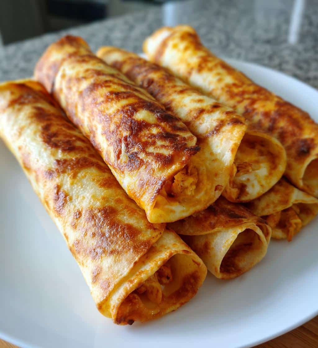 Air Fryer Tortilla Taquitos