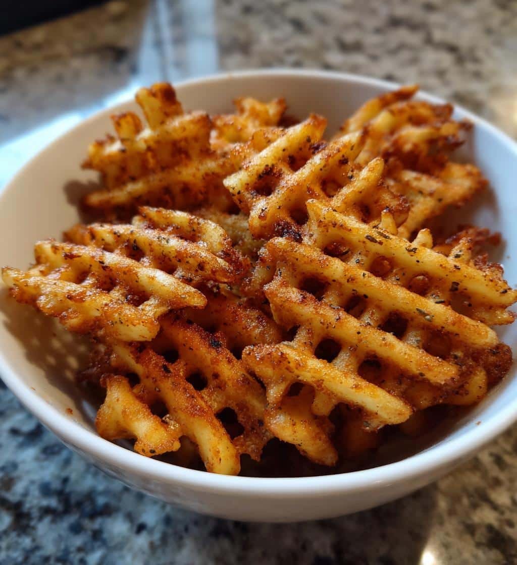 Air Fryer Waffle Fries - Seasoned - detail 1