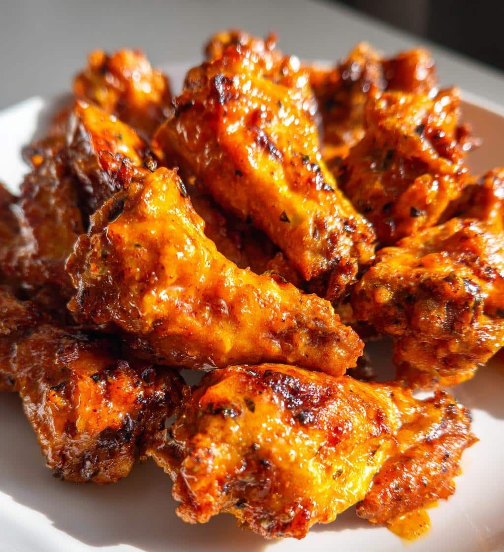 Air Fryer Wasabi Mayo Wings