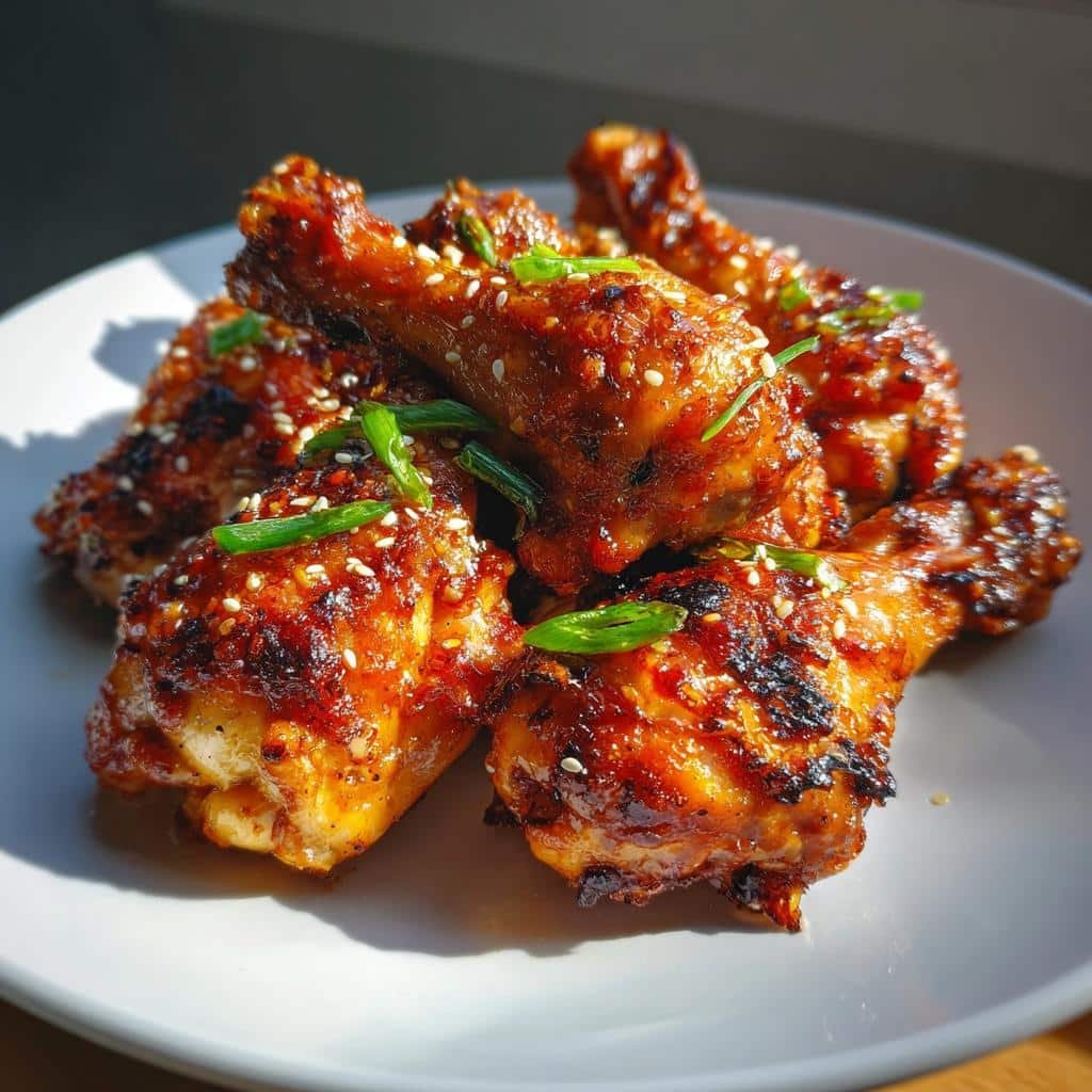 Asian Mustard Honey Air Fryer Drumsticks - detail 1