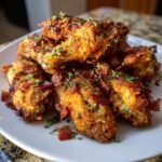 Bacon Ranch Air Fryer Wings