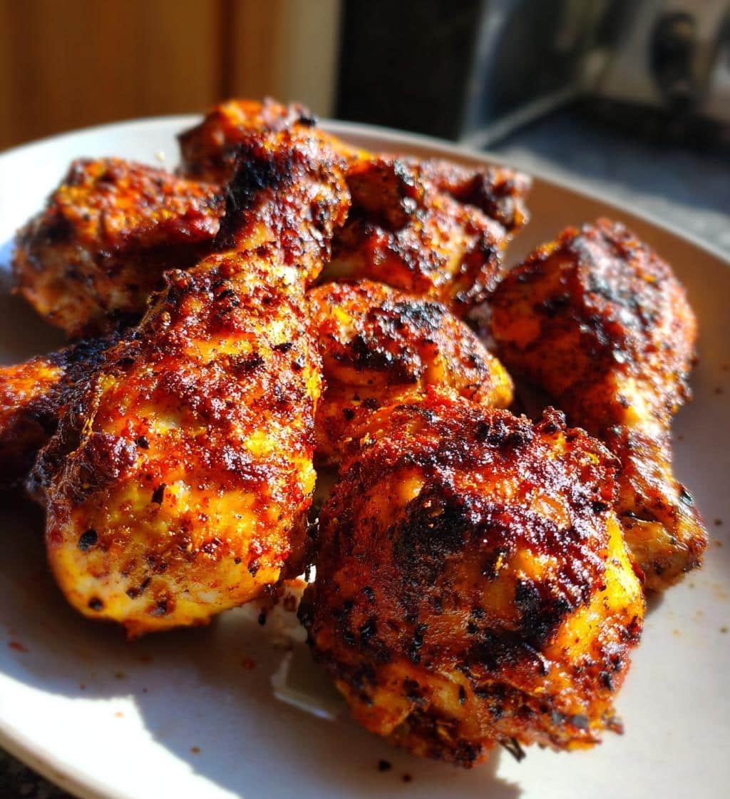 Blackened Spice Air Fryer Drumsticks that Wow in 30 Minutes 4 Blackened Spice Air Fryer Drumsticks - detail 1