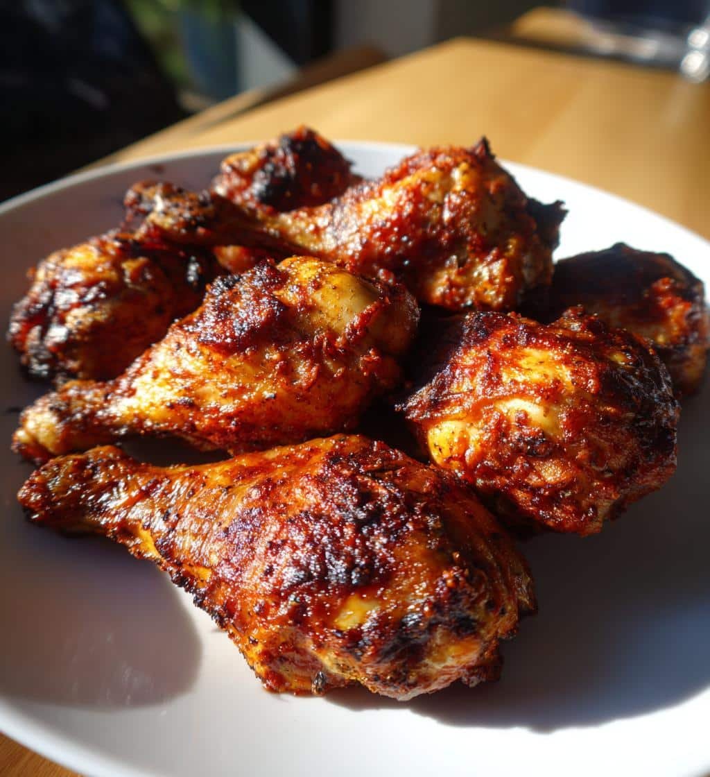 Brown Sugar Dry Rub Air Fryer Drumsticks