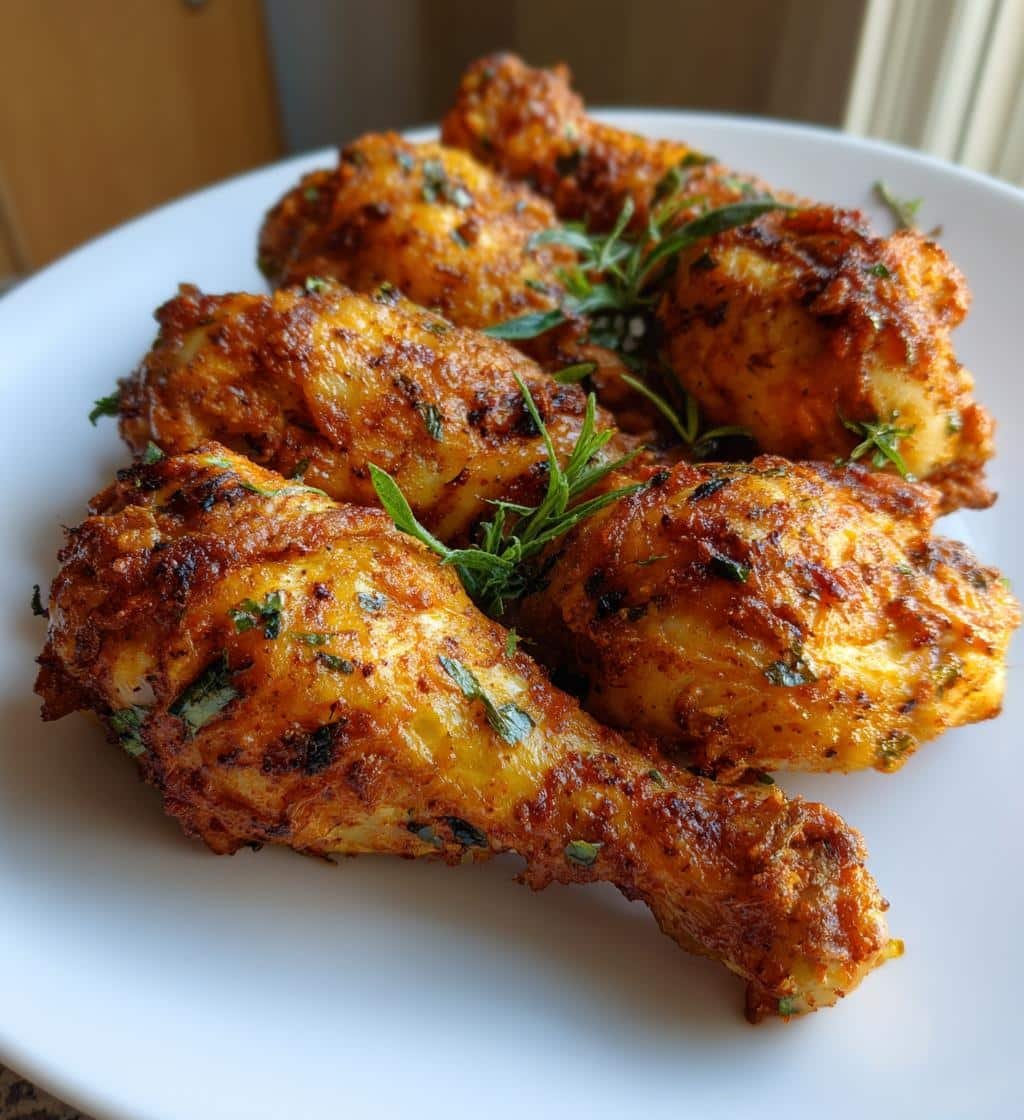 Cajun Roasted Air Fryer Drumsticks - Juicy 30-Minute Bliss 4 Cajun Roasted Air Fryer Drumsticks - detail 1