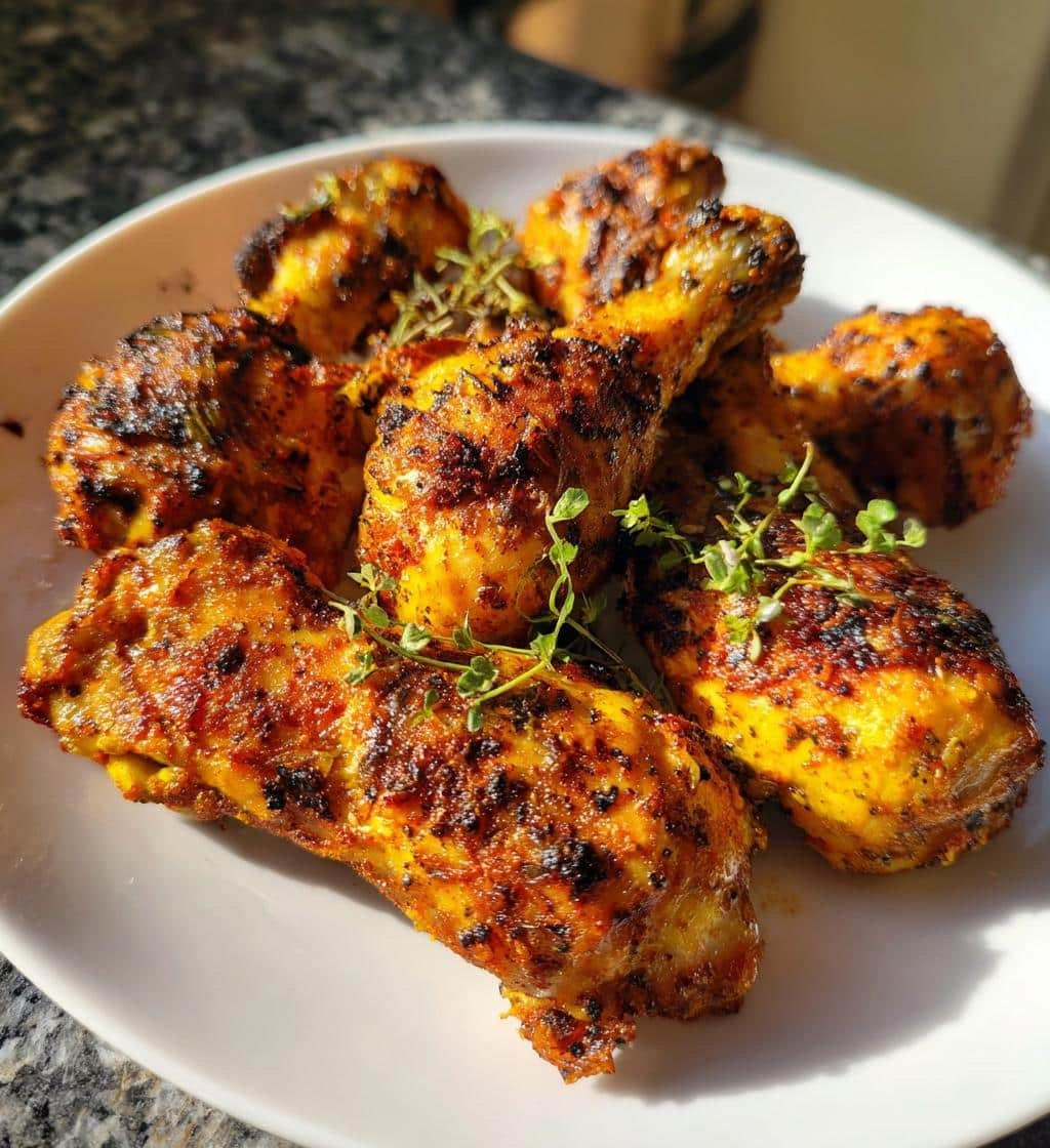 Cajun Roasted Air Fryer Drumsticks