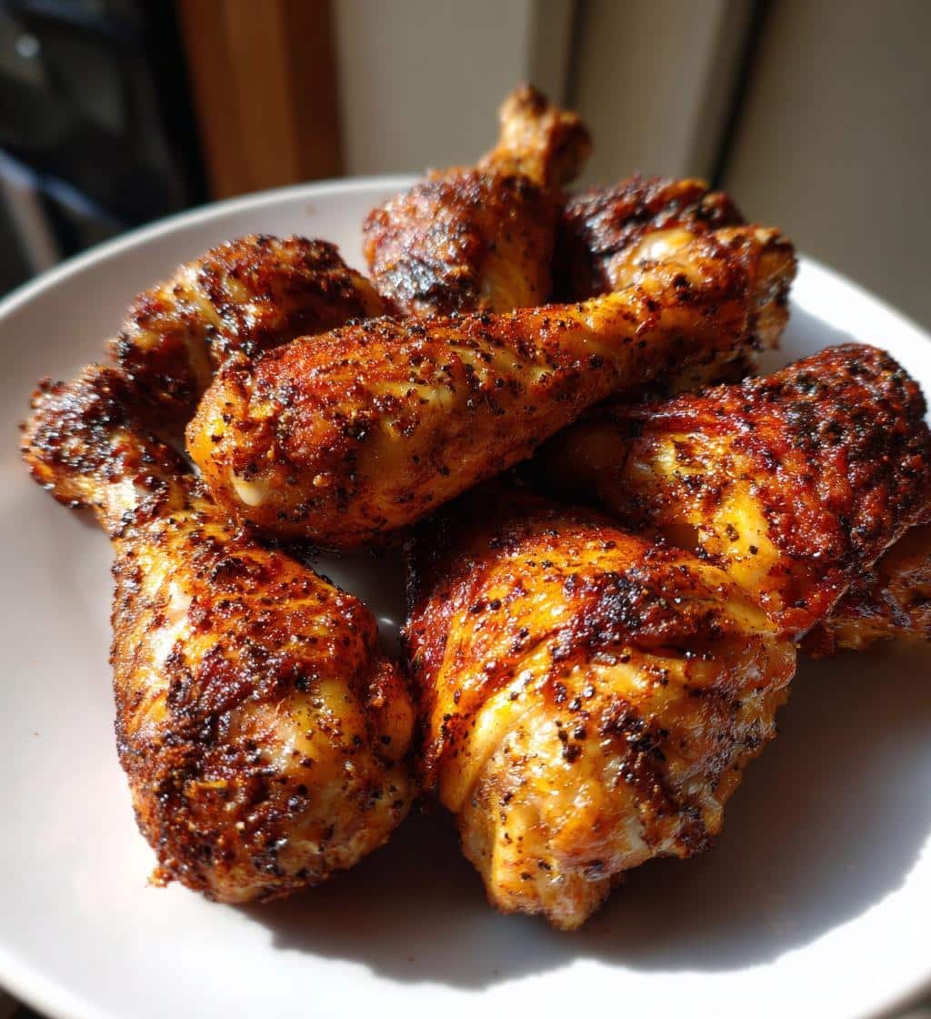 Cajun Roasted Air Fryer Drumsticks