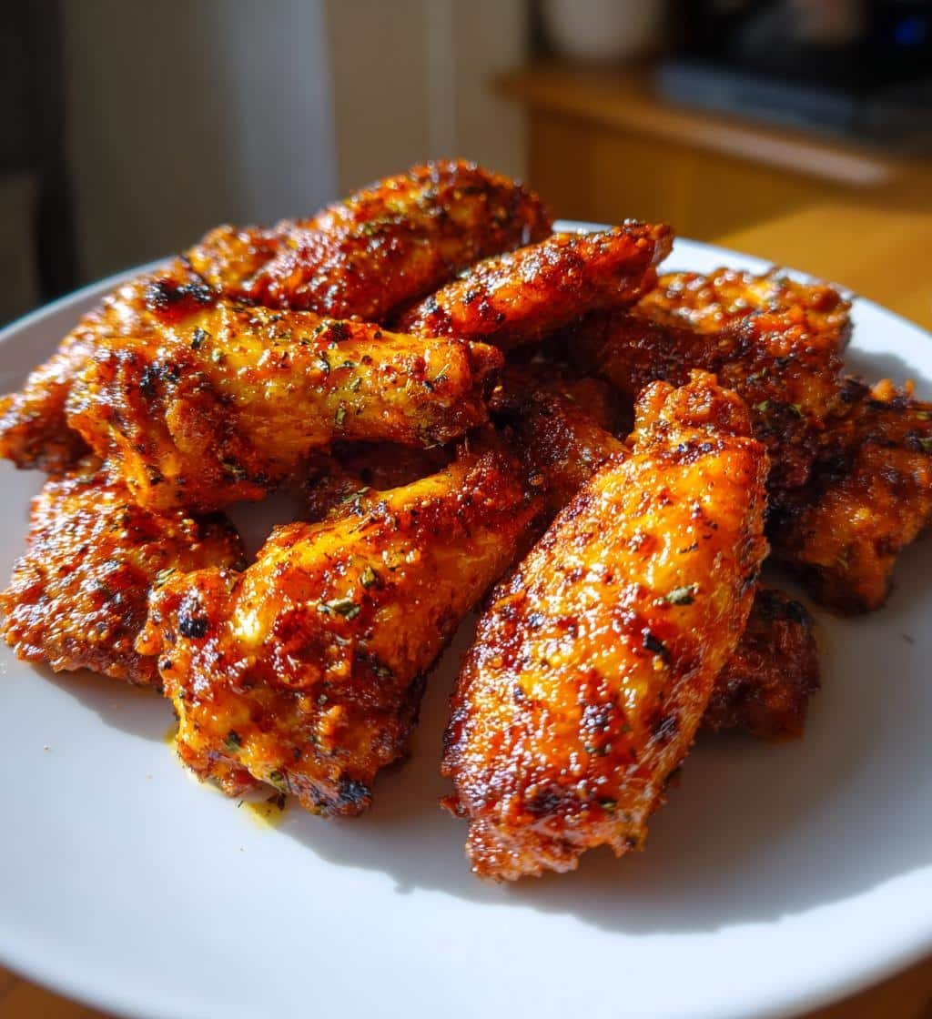 Cajun Spiced Air Fryer Wings - detail 1