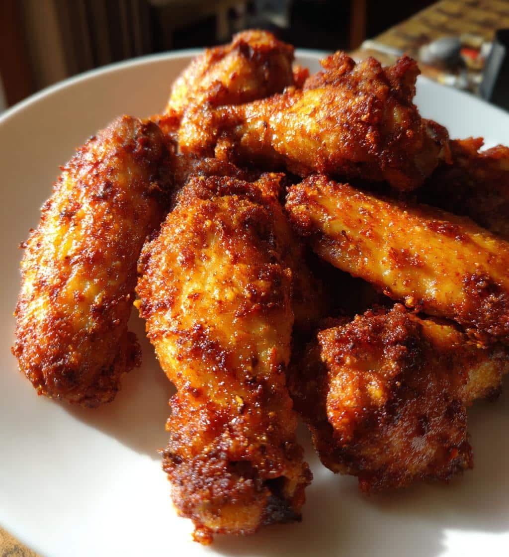 Cajun Spiced Air Fryer Wings