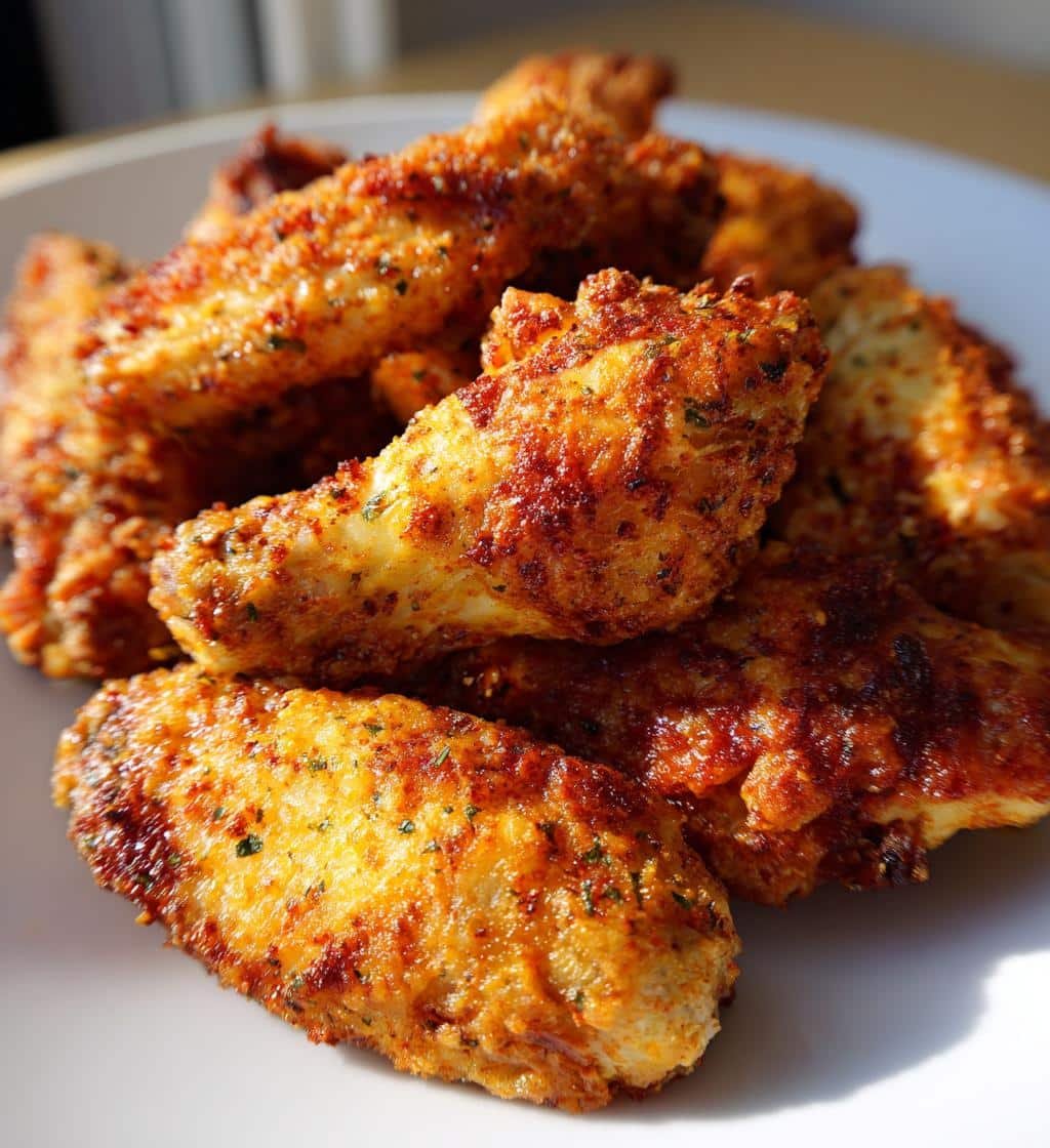 Cajun Spiced Air Fryer Wings