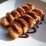 Churro-Style Air Fryer Crescent Roll Bites