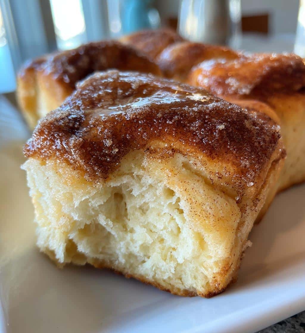 Cinnamon Sugar Air Fryer Sweet Rolls