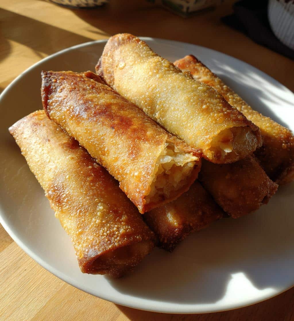 Classic Pork & Cabbage Air Fryer Egg Rolls