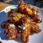 Delicious Bacon Ranch Air Fryer Wings