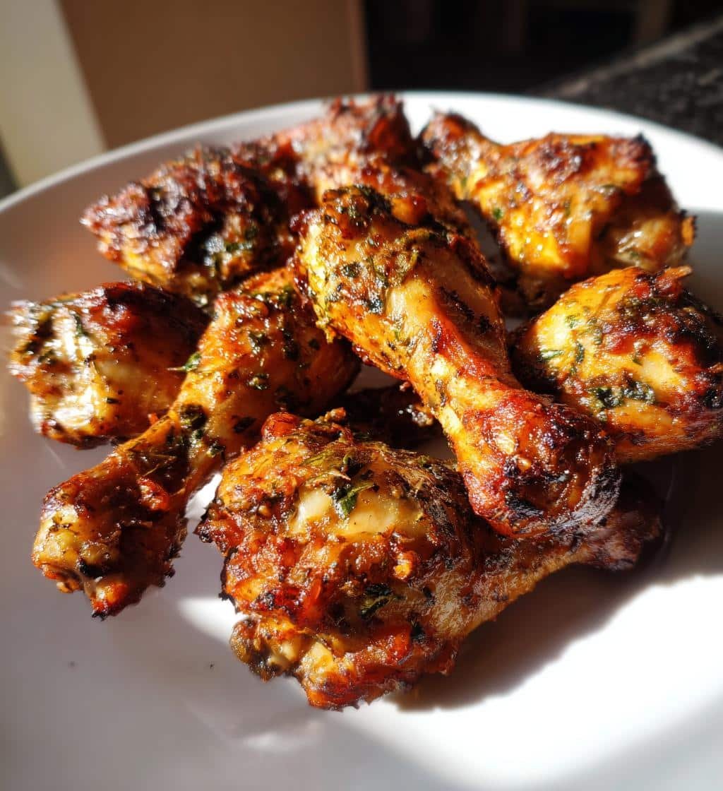Garlic Herb Roasted Air Fryer Drumsticks - detail 1