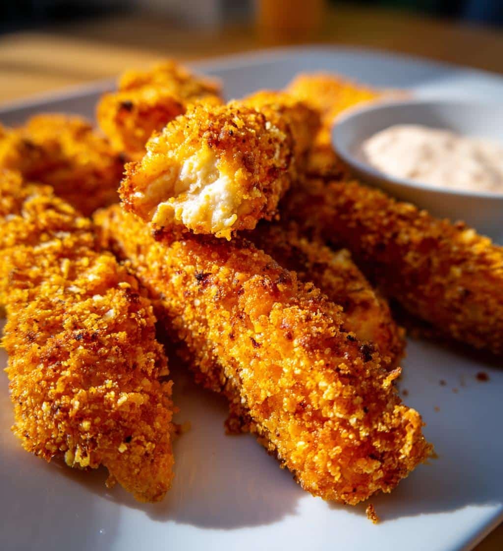 Homemade Air Fryer Crispy Chicken Fries