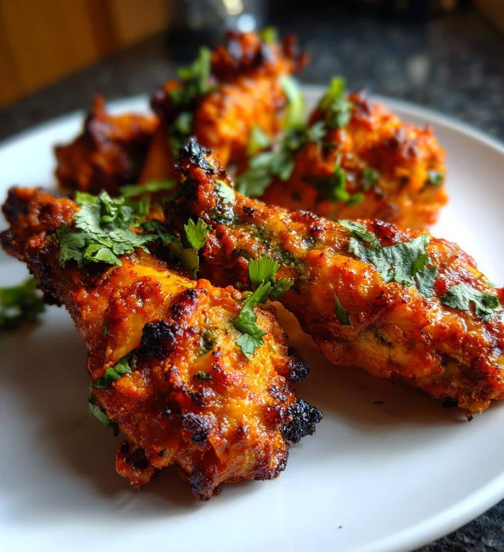 Indian Tandoori Air Fryer Wings - detail 1