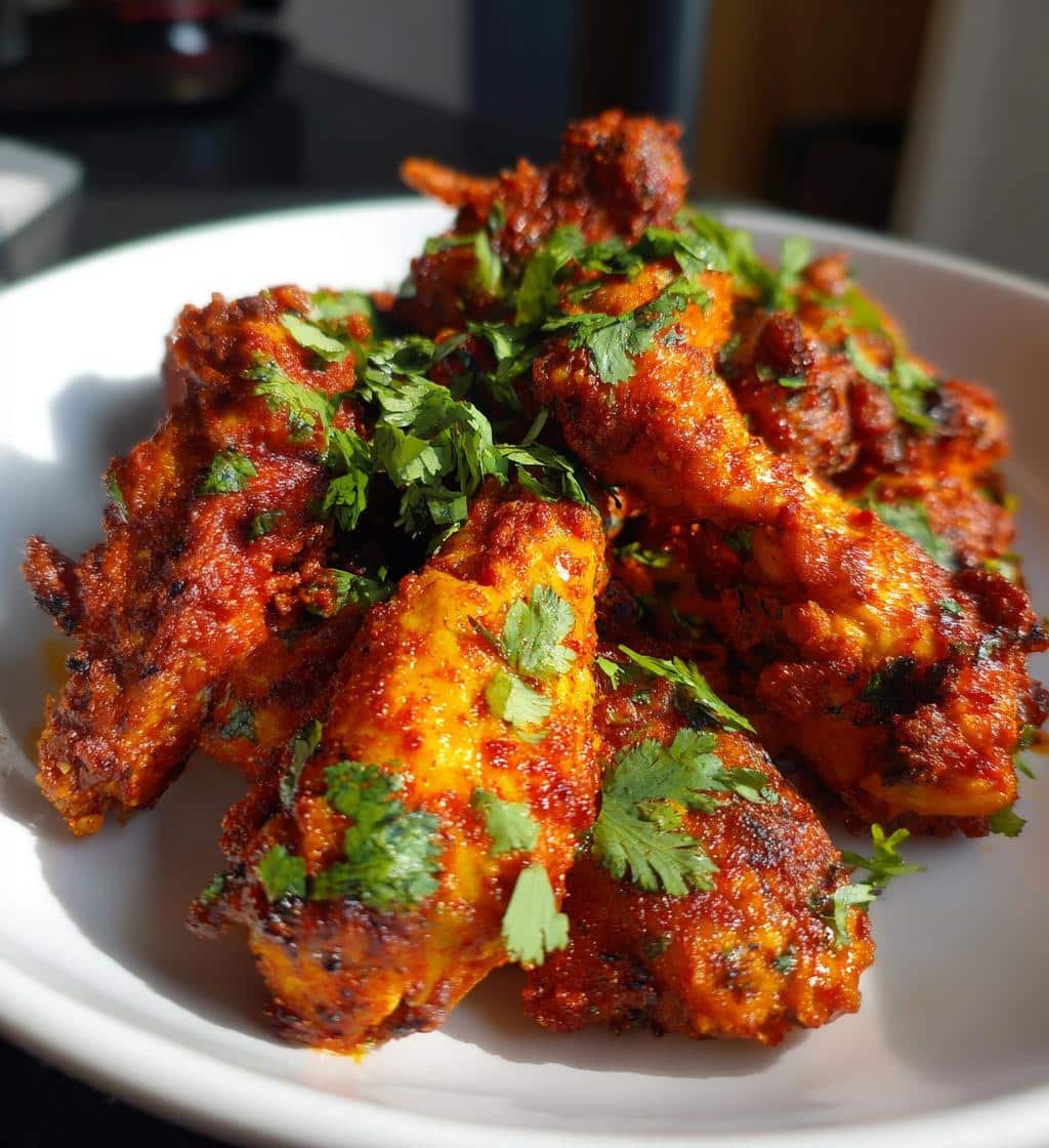 Indian Tandoori Air Fryer Wings