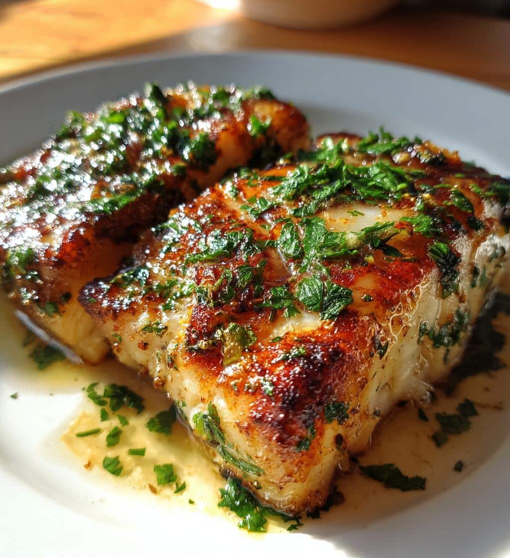 Keto Garlic Butter Air Fryer Cod (No Breading)