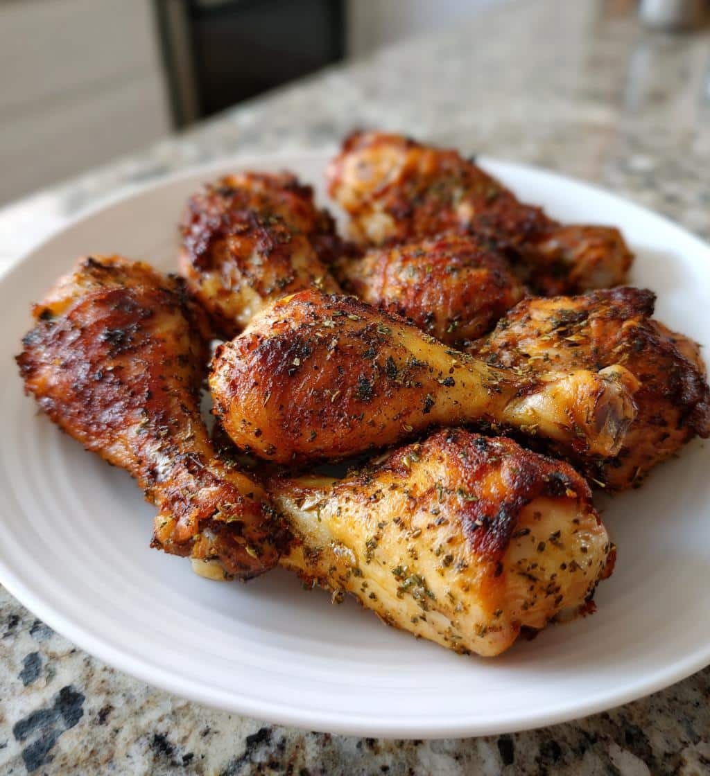 Lemon Pepper Oregano Air Fryer Drumsticks - detail 1