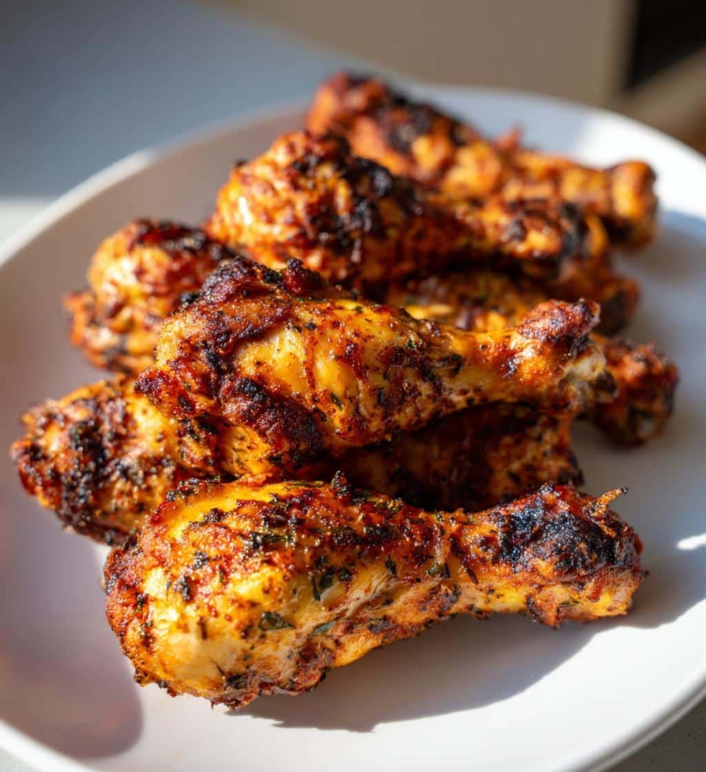 Lemon Pepper Oregano Air Fryer Drumsticks