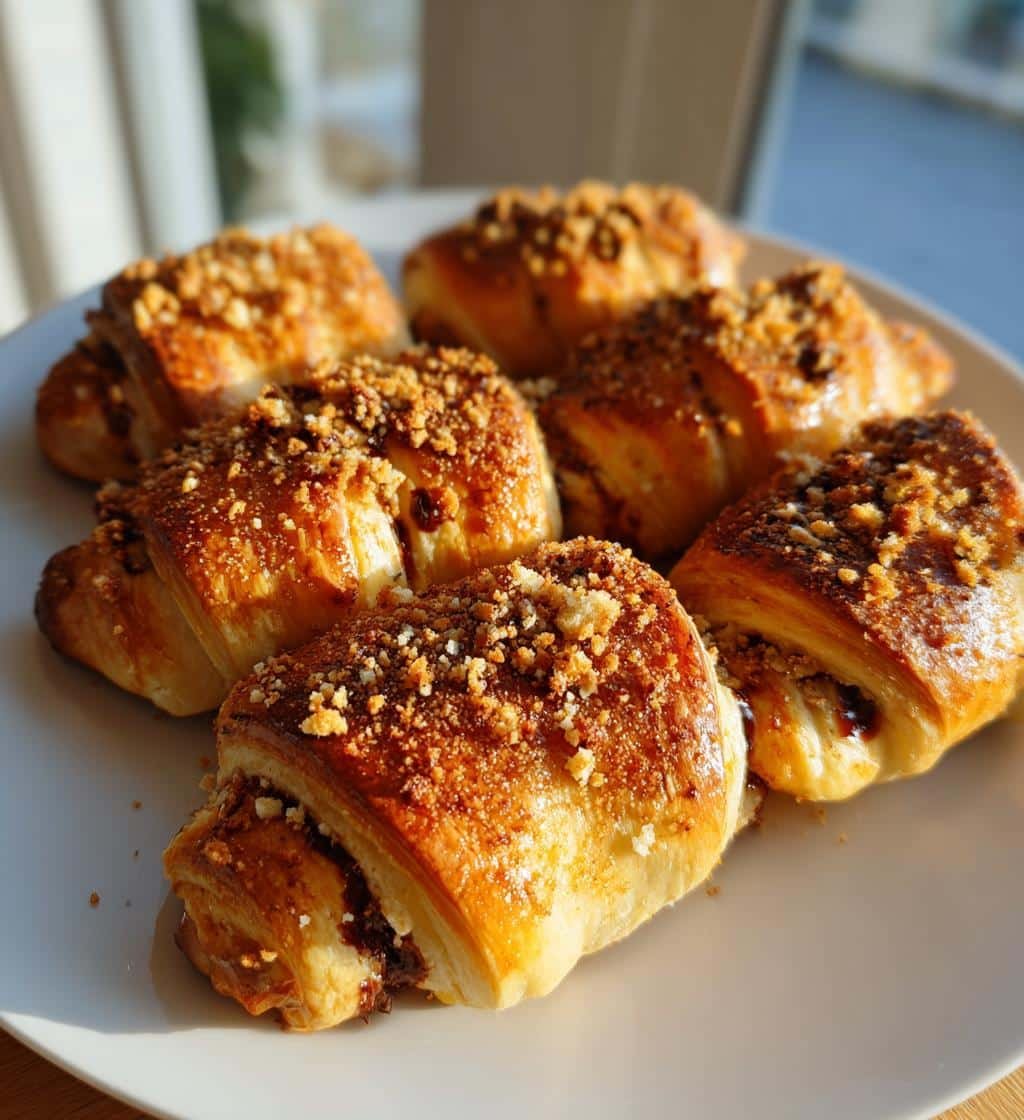 S’mores Crescent Roll Ups in the Air Fryer