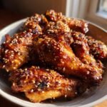 Toasted Sesame Ginger Air Fryer Drumsticks
