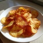 3-ingredient air fryer potato chips