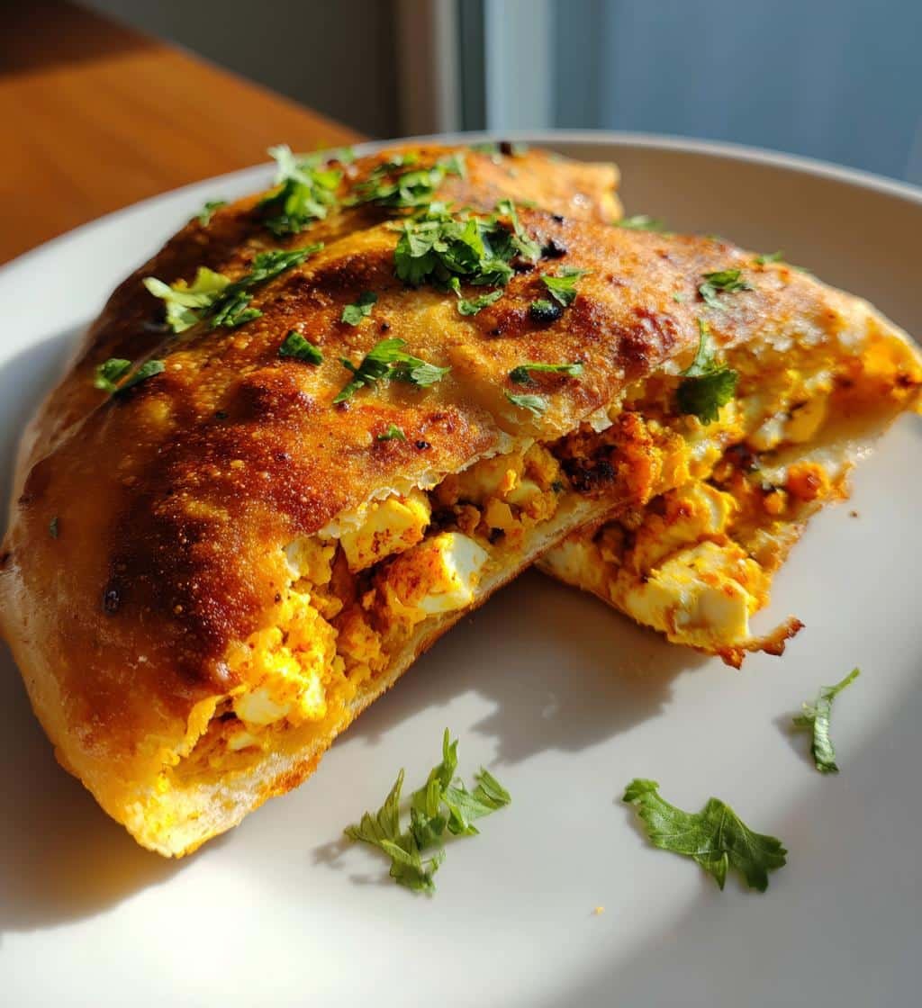 Air Fryer Achari Paneer Naan Bombs - detail 1