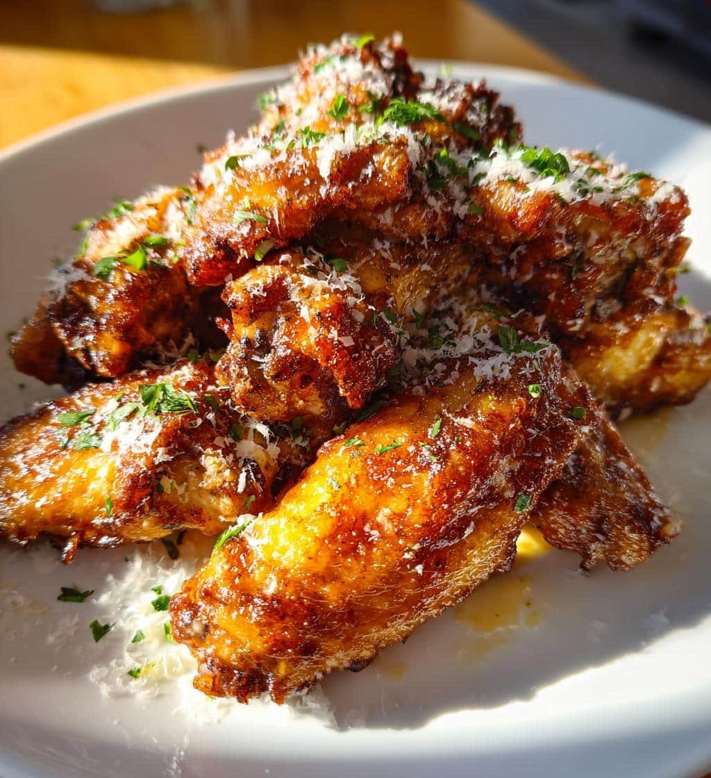 Air Fryer Alfredo Wings - detail 1