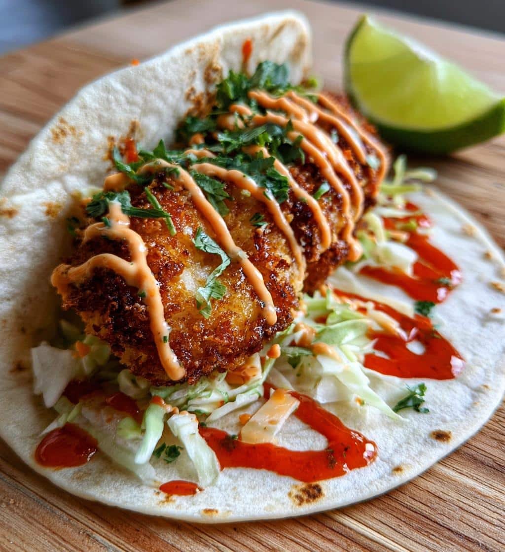 Air Fryer BANG BANG SHRIMP TACOS