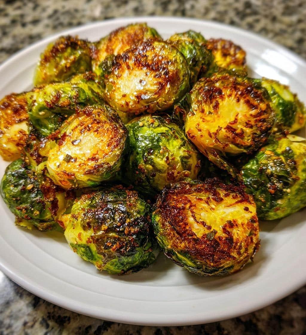 Air Fryer Brussels Sprouts Crispy