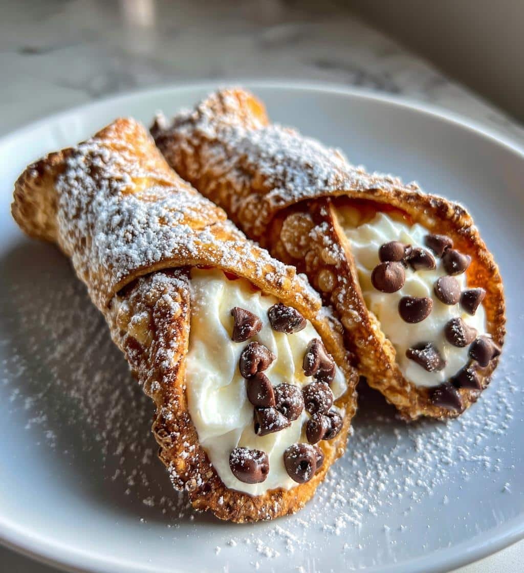 Air Fryer Cannoli - detail 1
