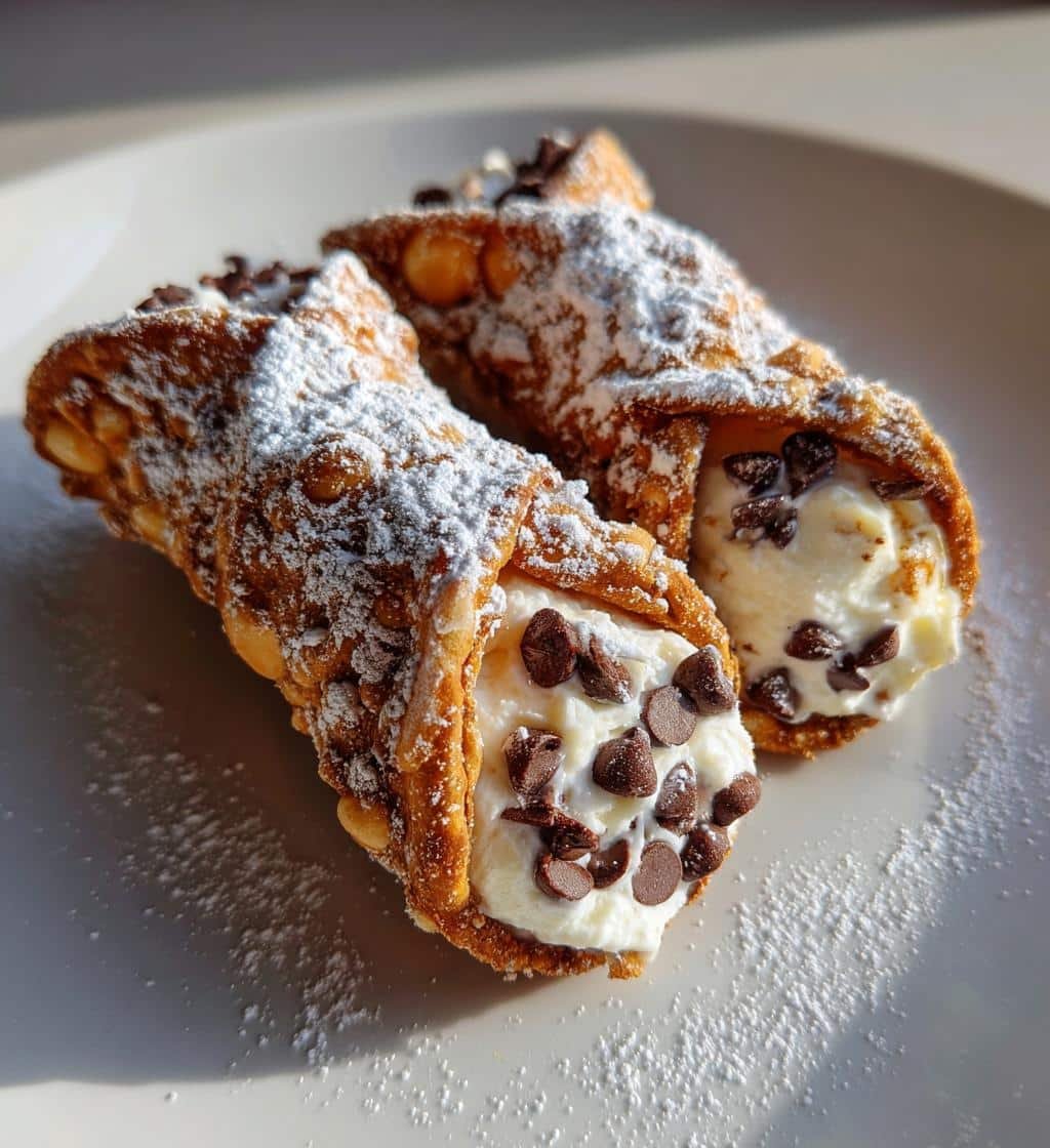 Air Fryer Cannoli