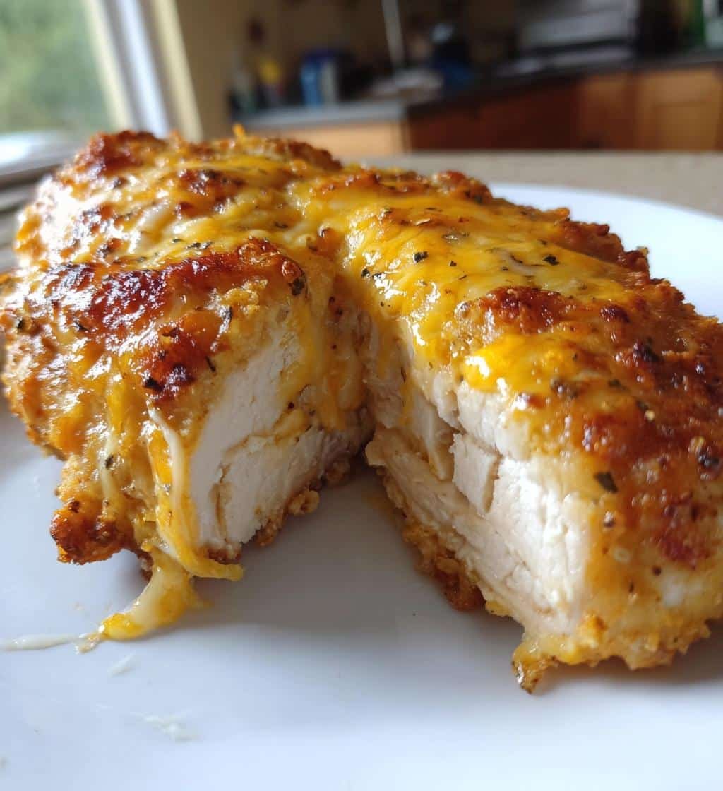 Air Fryer Cheesy Ranch Chicken