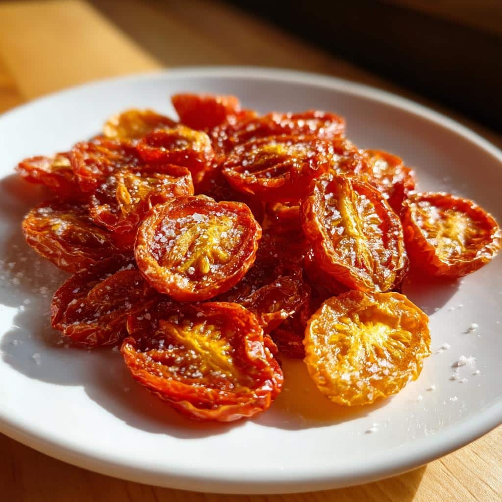 Air Fryer Cherry Tomato Chips
