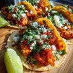 Air Fryer Chicken Street Tacos