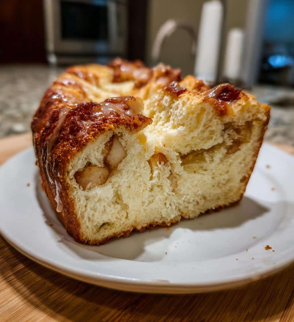 Air Fryer Country Apple Fritter Bread